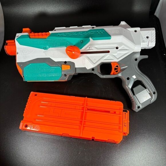 NERF Modulus Tri Strike Blaster w/ Magazine 2015 Tested - Picture 2 of 3
